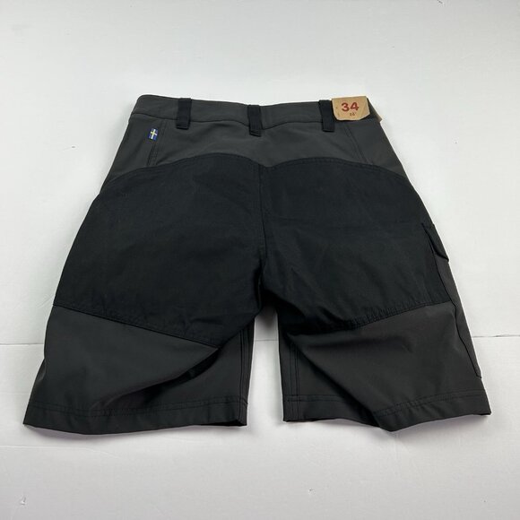 Fjallraven Nikka Curved Womens Shorts Black G1000 Size 26 Waist - Picture 14 of 16